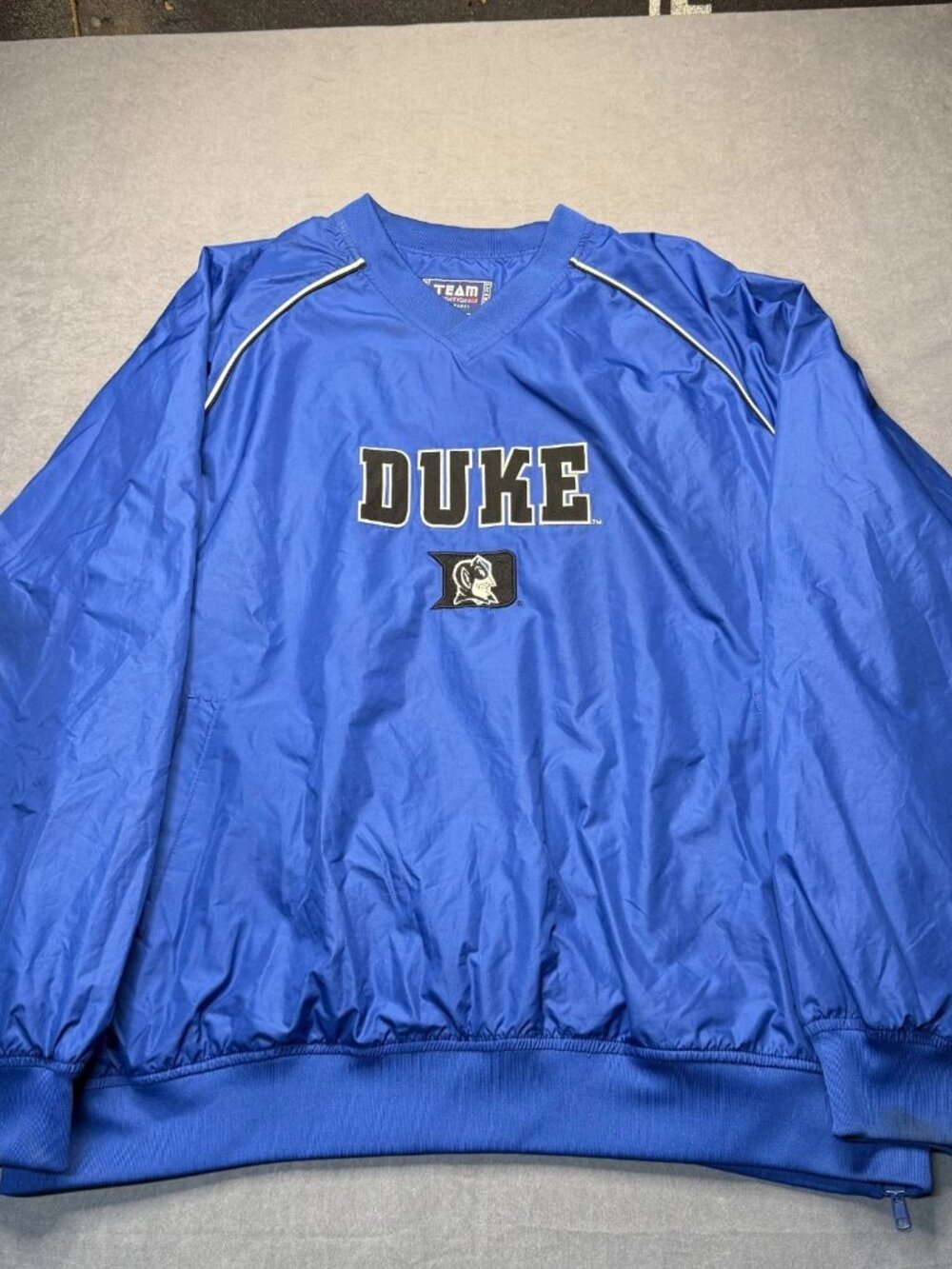 Vintage Duke Blue Devils Pull Over XL Y2K Team Edition